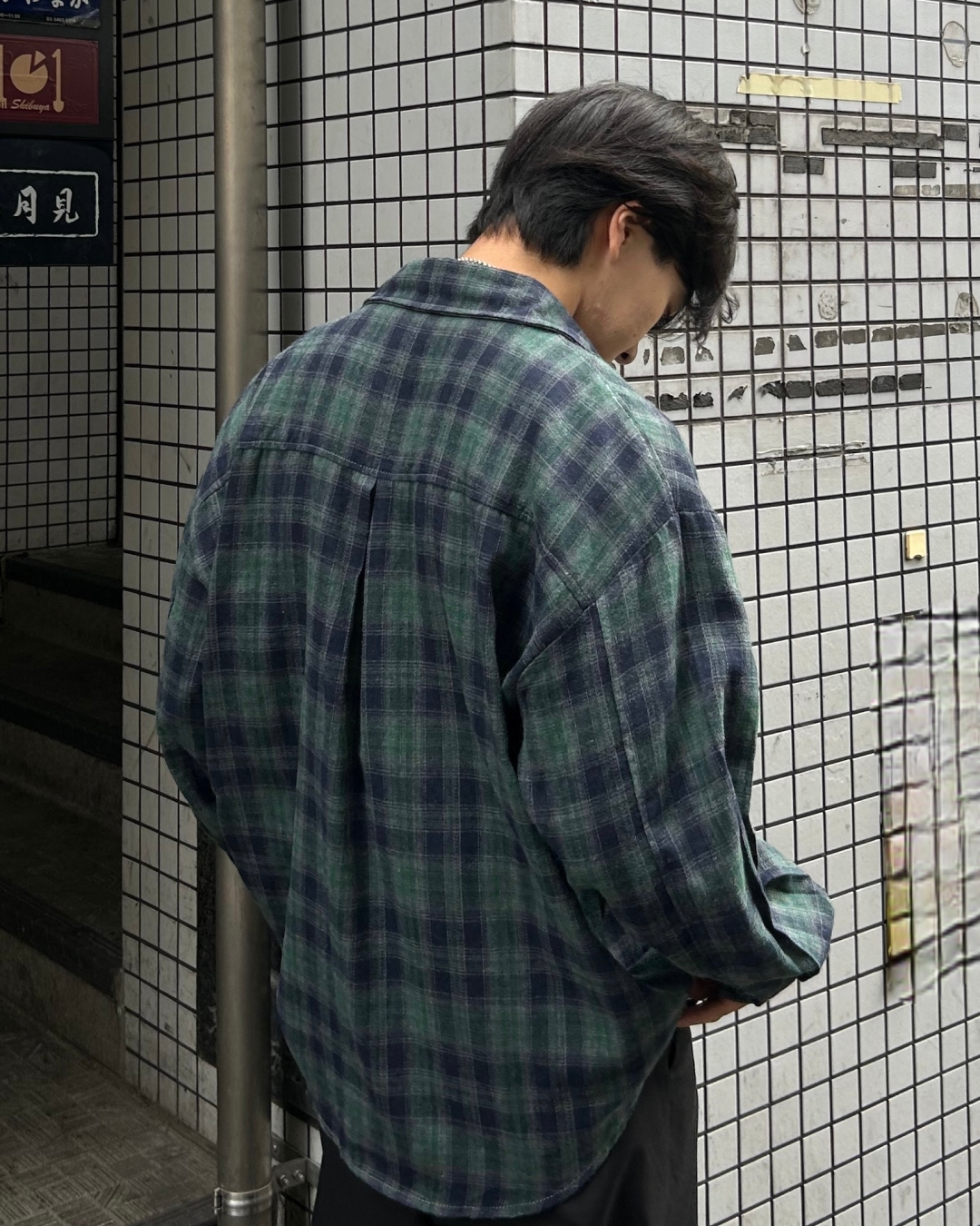 ヴィンテージチェックシャツ AS5007