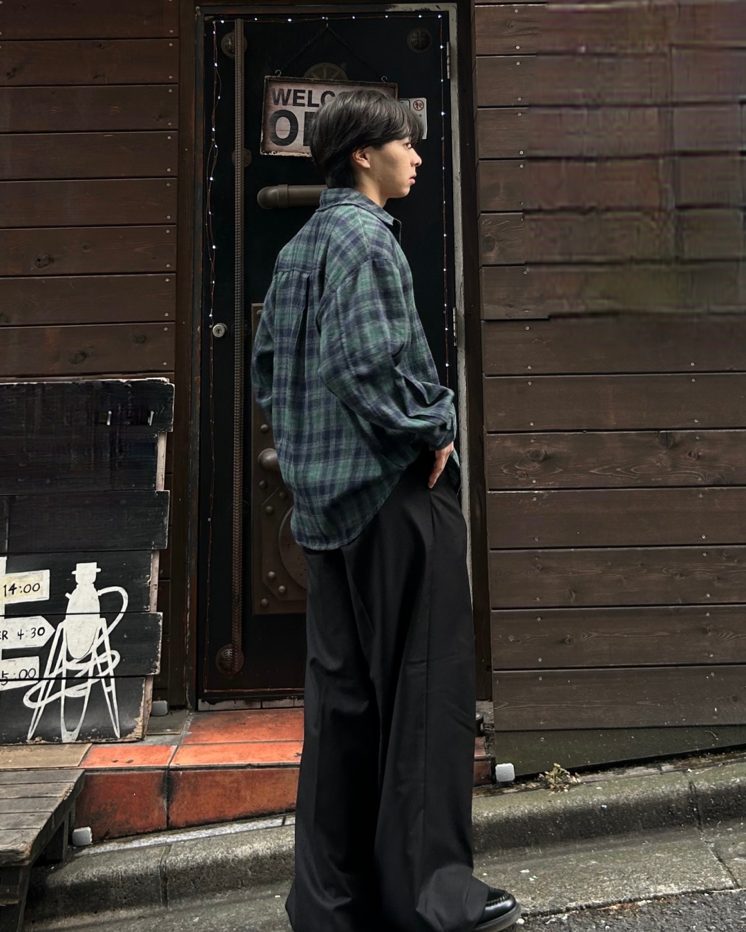 ヴィンテージチェックシャツ AS5007