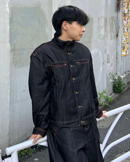 【即納】レッドステッチ デニムジャケット AS5009