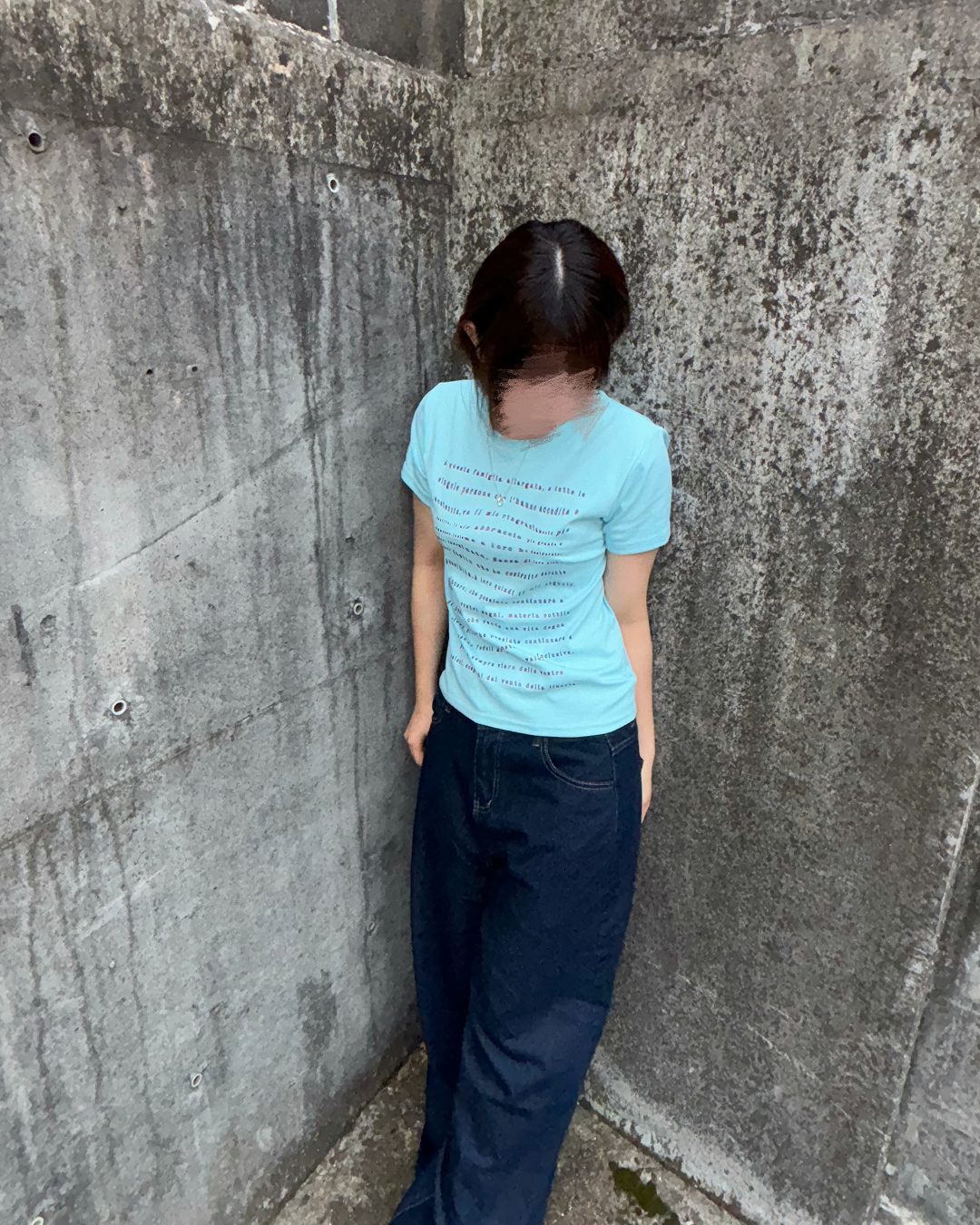 メッセージスクリプトTシャツ AT0030