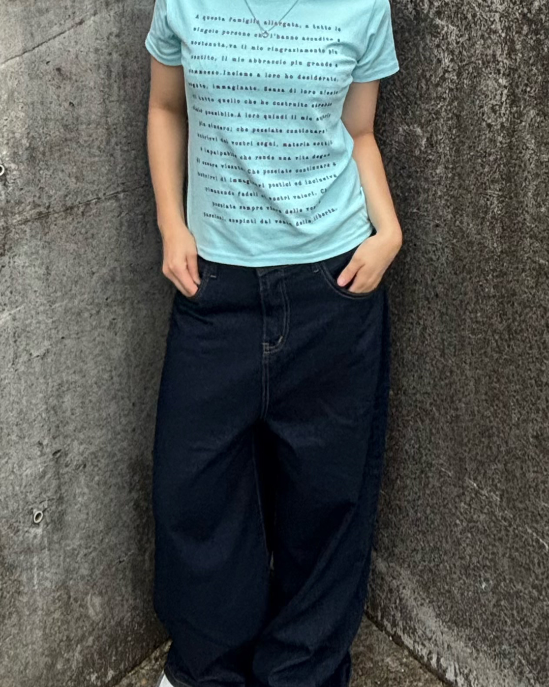 メッセージスクリプトTシャツ AT0030
