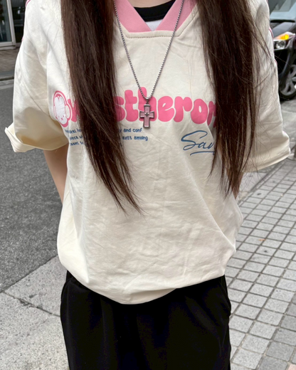 パステルカラーユニフォームTシャツ AW1009