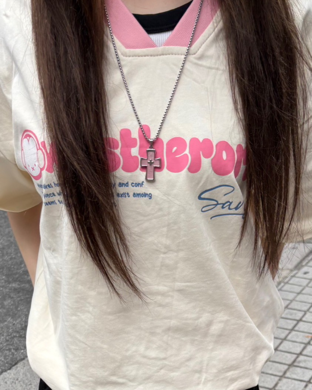 クロスネックレス AW1059
