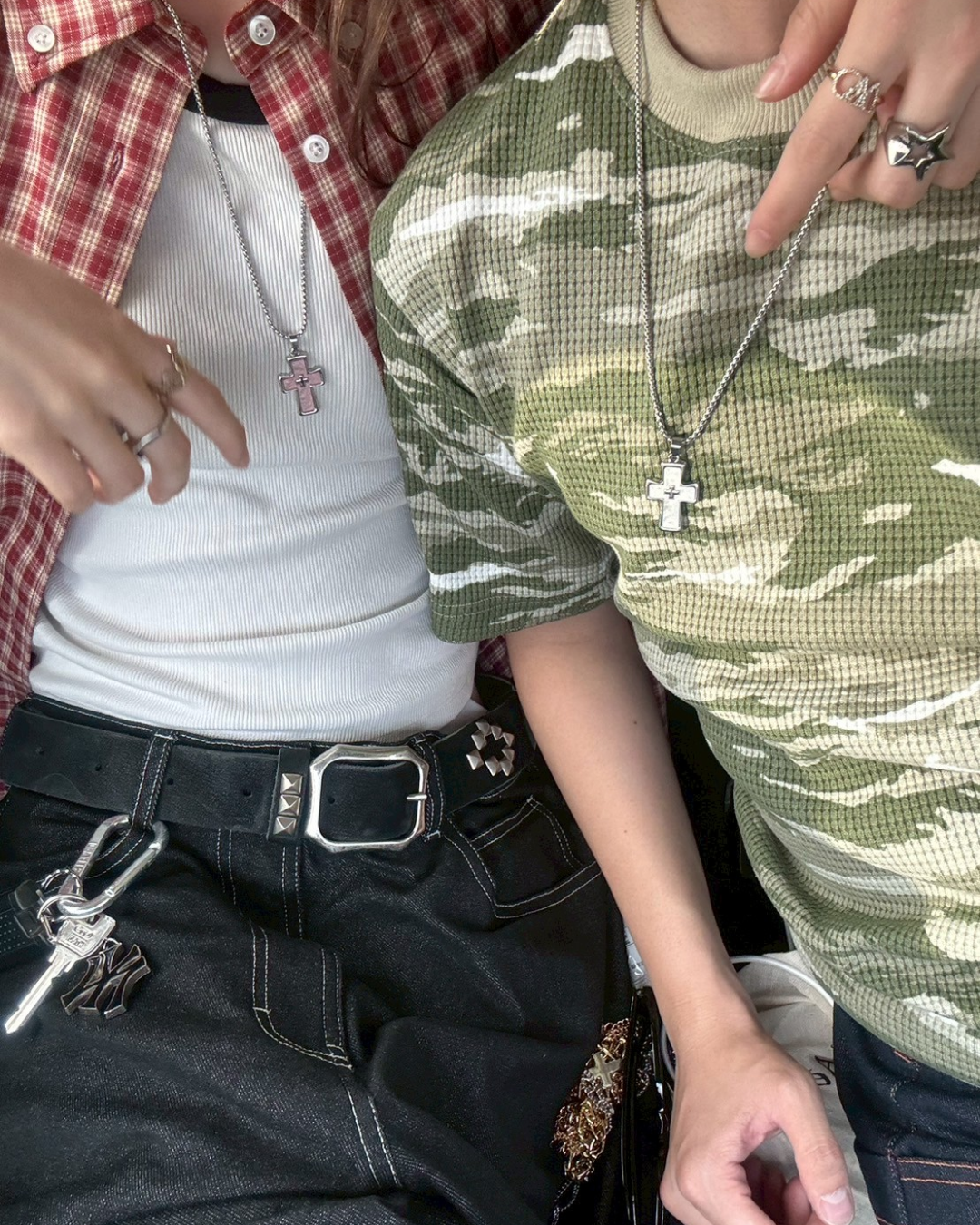 クロスネックレス AW1059