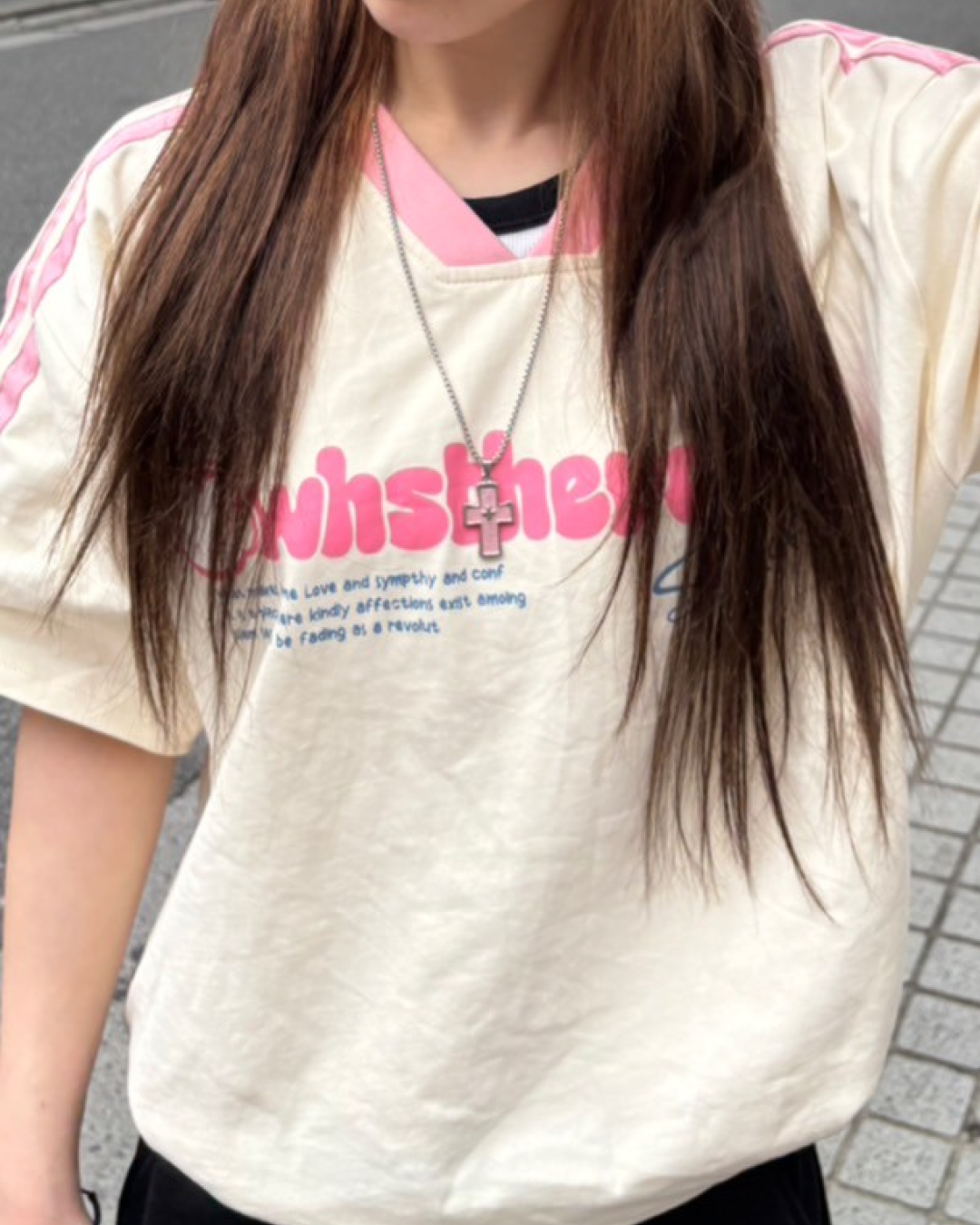 クロスネックレス AW1059