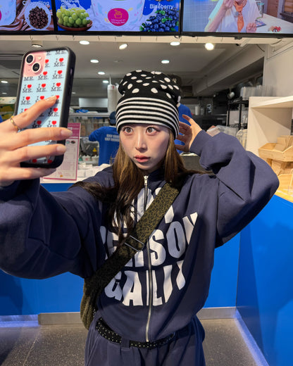 ドット柄ニットビーニー
AW1183