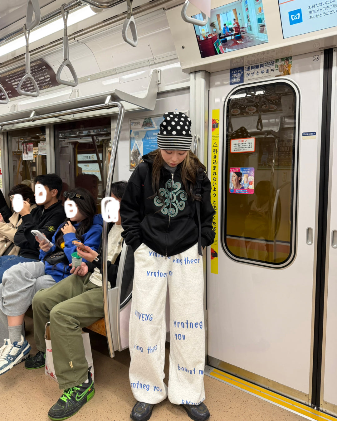 ドット柄ニットビーニー
AW1183