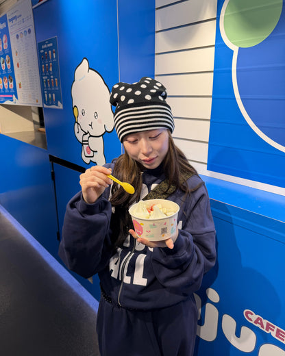 ドット柄ニットビーニー
AW1183