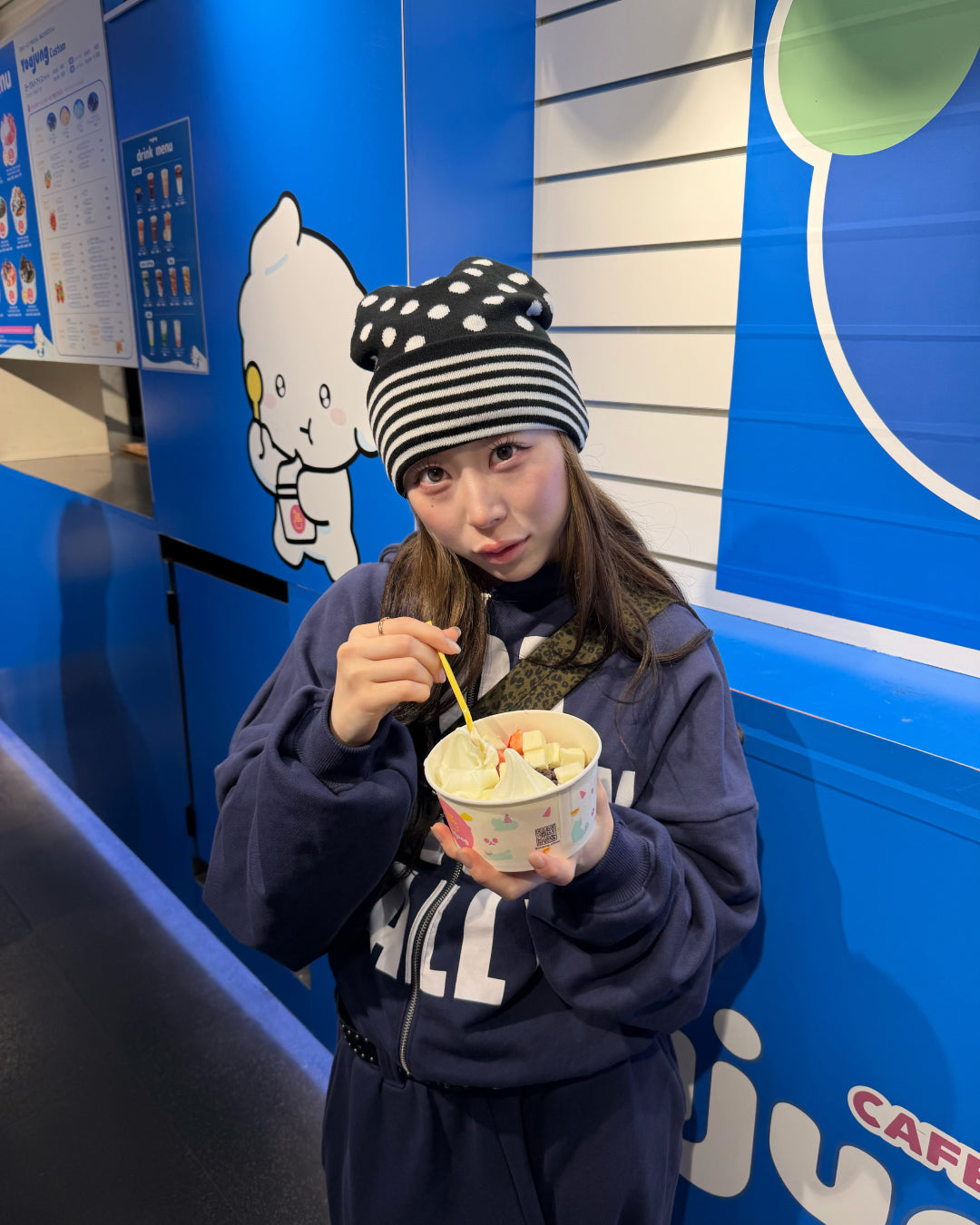 ドット柄ニットビーニー
AW1183