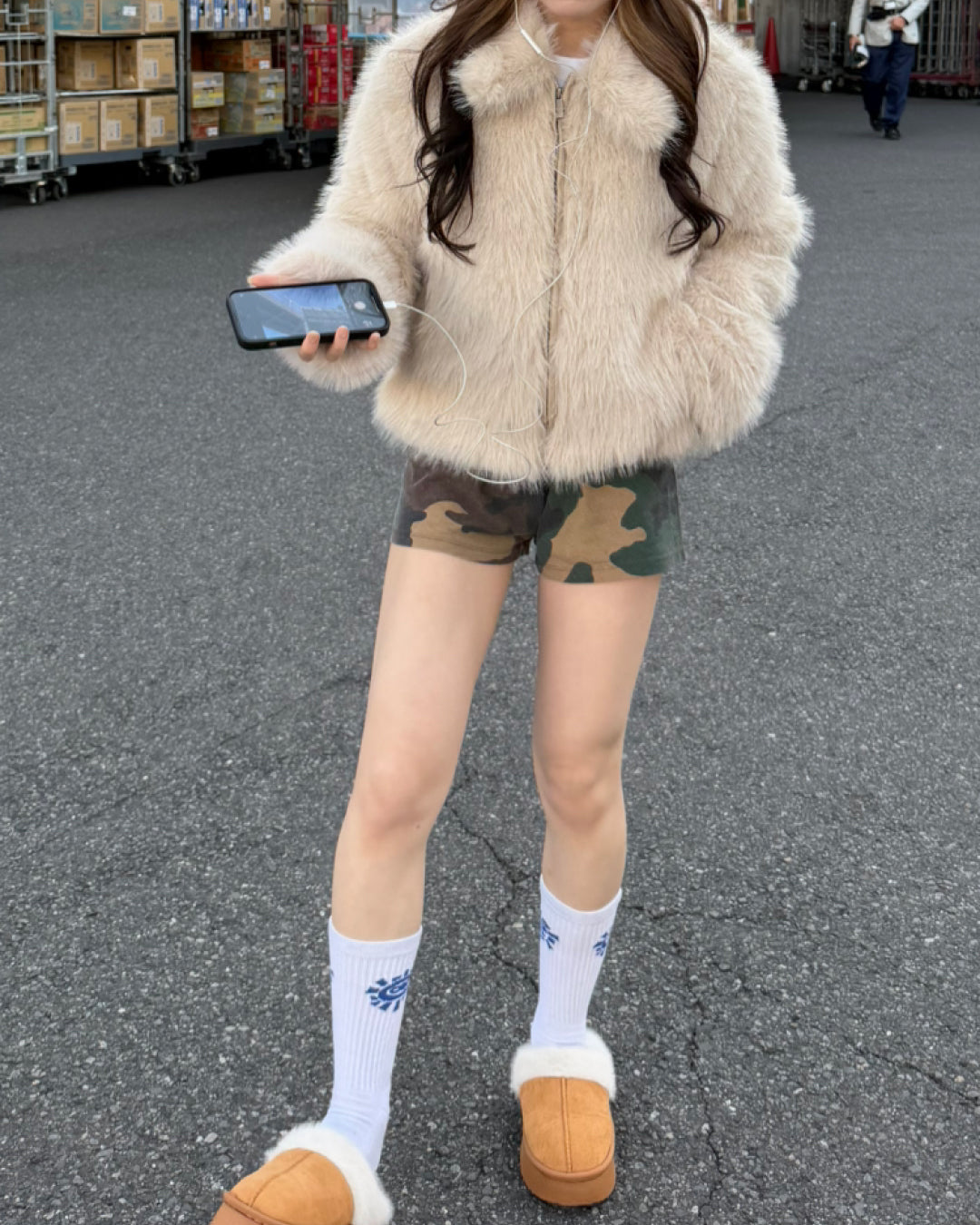 フェイクファーブルゾン
AW1194