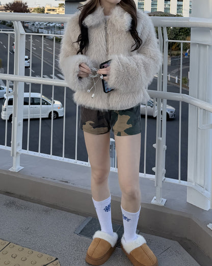 フェイクファーブルゾン
AW1194