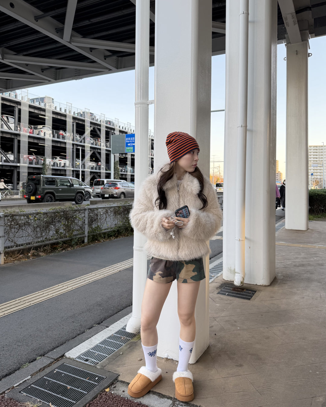 フェイクファーブルゾン
AW1194