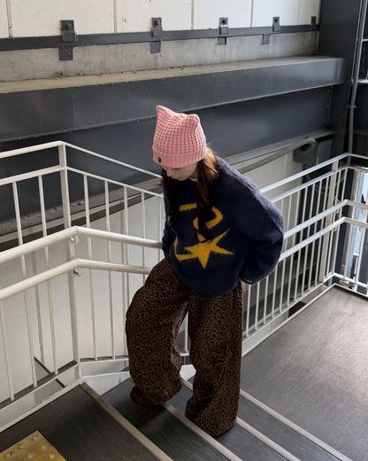 レオパード柄ワイドパンツ
AW1200