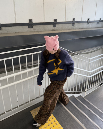 レオパード柄ワイドパンツ
AW1200