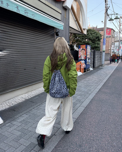 レオパード柄ナップサック
AW1201