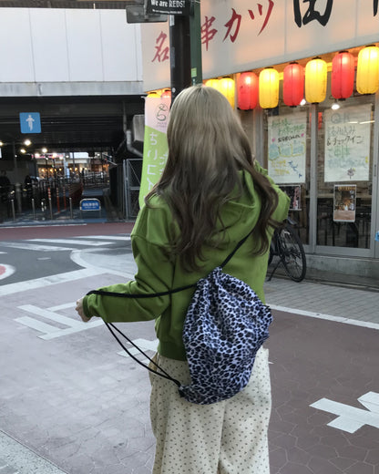 レオパード柄ナップサック
AW1201