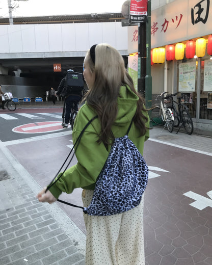 レオパード柄ナップサック
AW1201