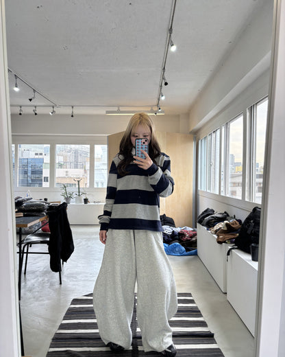 ロープドローストリングスウェットパンツ AW1203