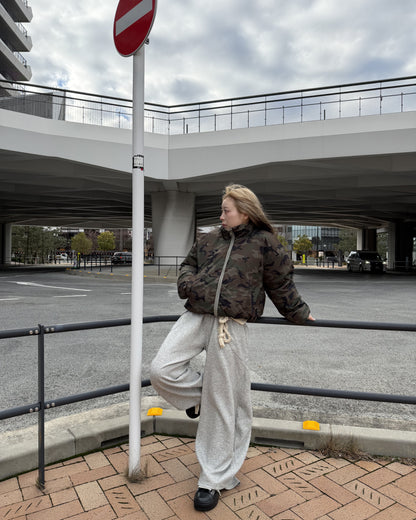 ロープドローストリングスウェットパンツ AW1203