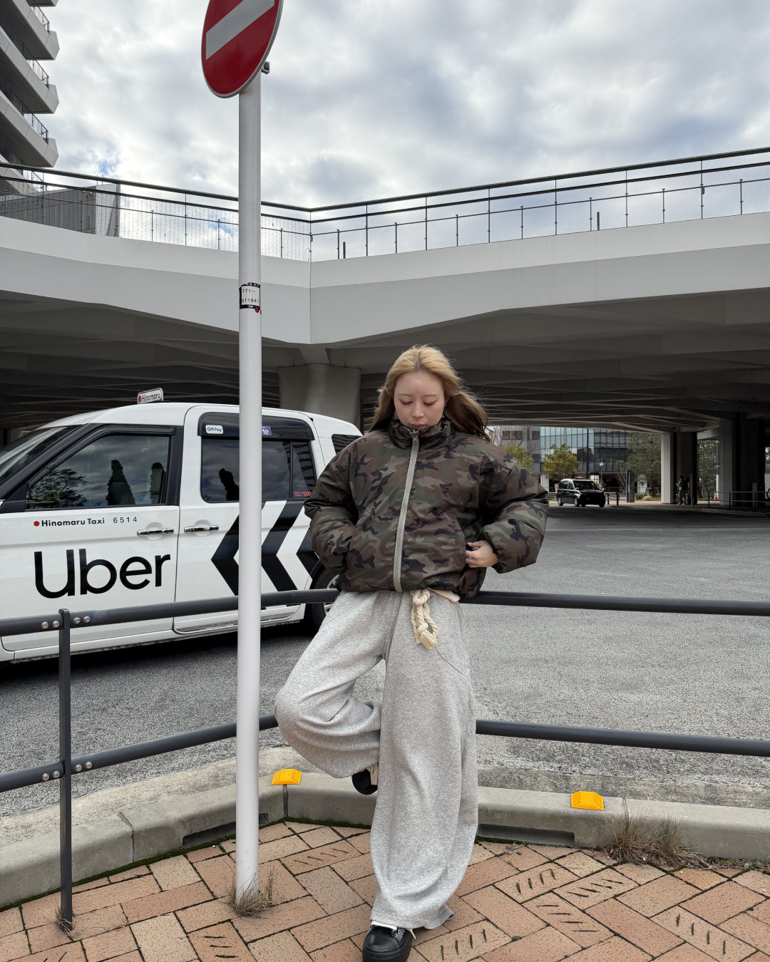 ロープドローストリングスウェットパンツ AW1203