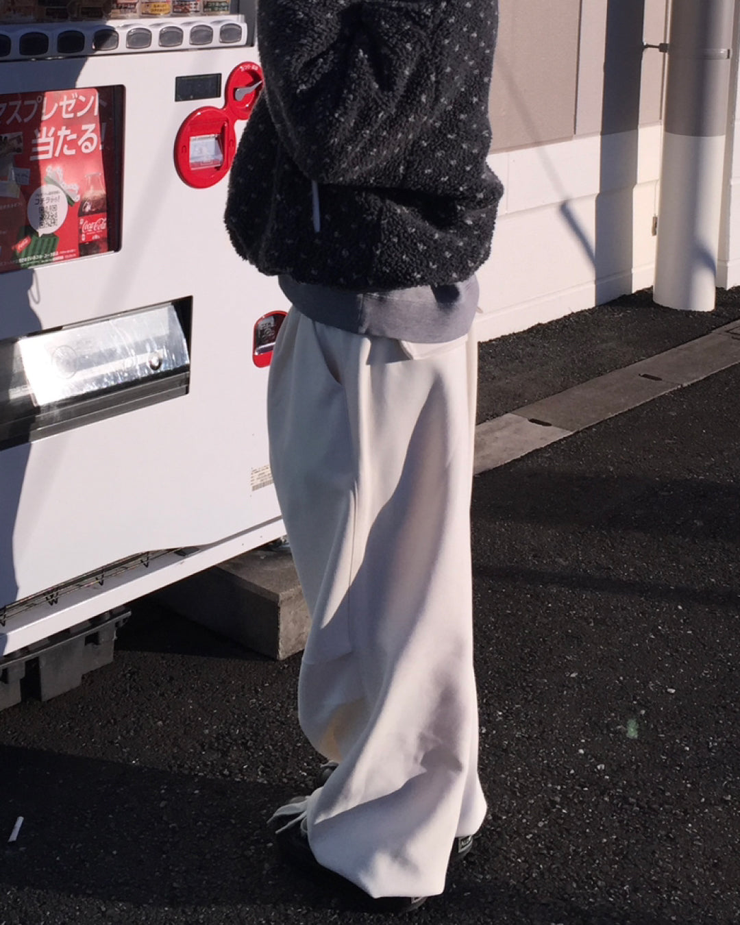 ストレートデザインスウェットパンツ
AW1208