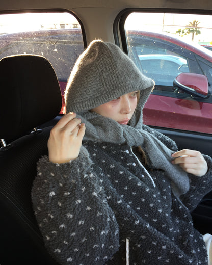 フードデザインニットマフラー
AW1209