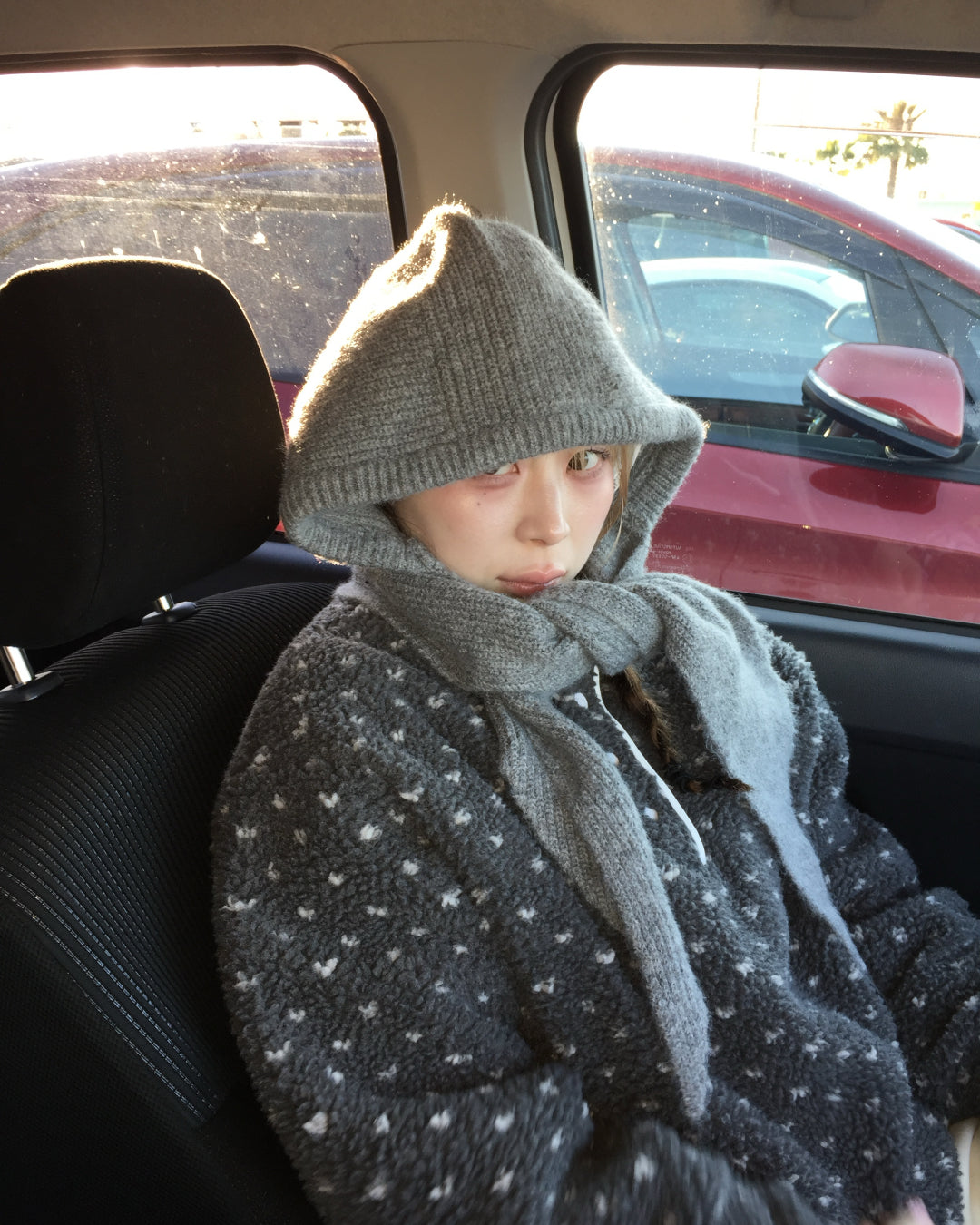 フードデザインニットマフラー
AW1209