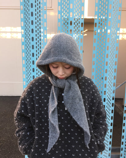 フードデザインニットマフラー
AW1209