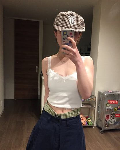 レースショートキャミ AW1246