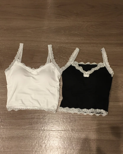 レースショートキャミ AW1246