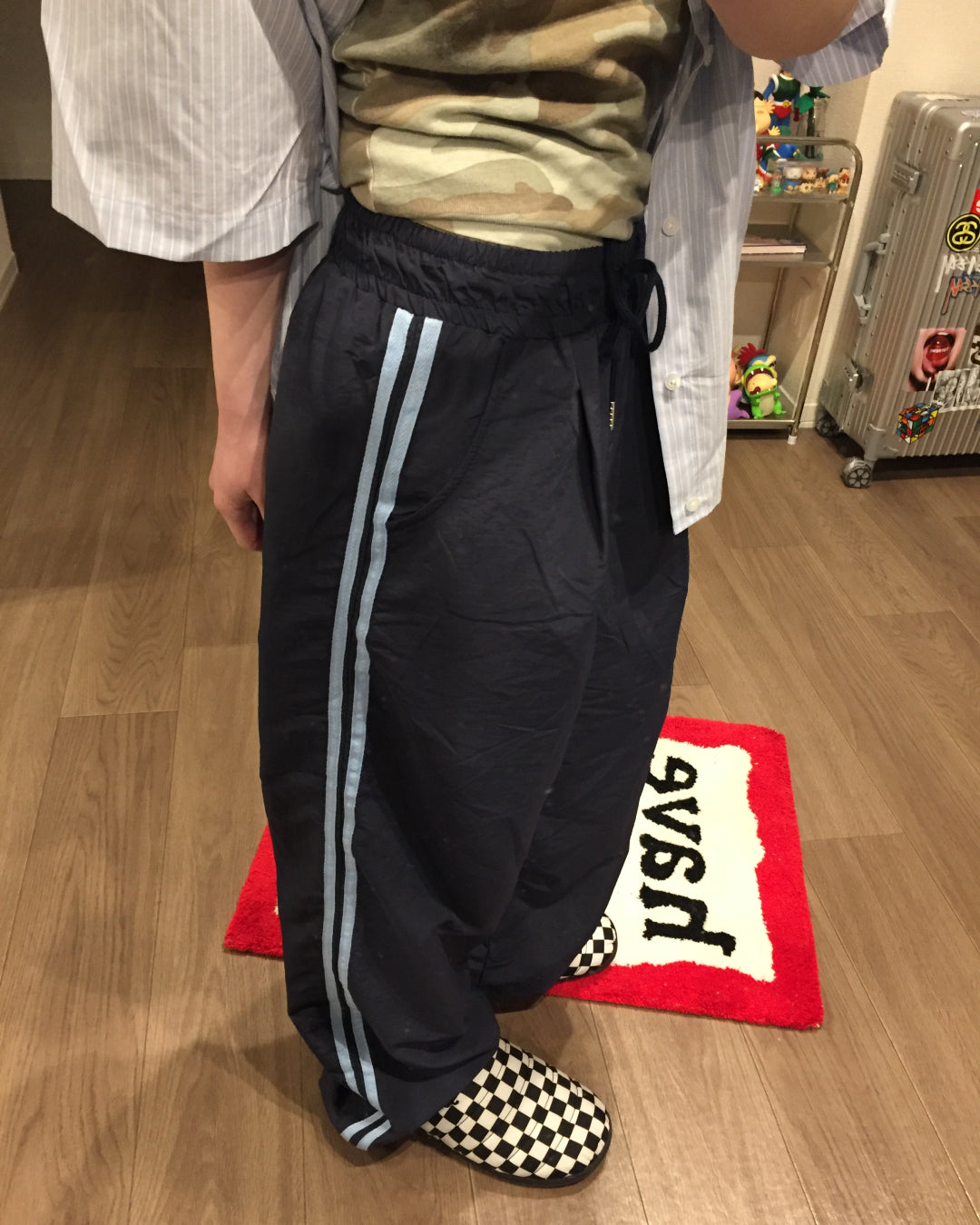 サイドラインルーズトラックパンツ AW1252