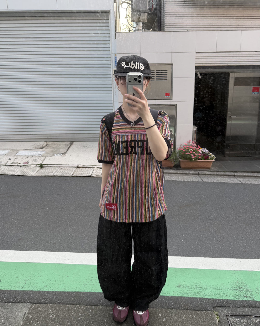 バルーンシルエットブラックリジットデニム
AW1259