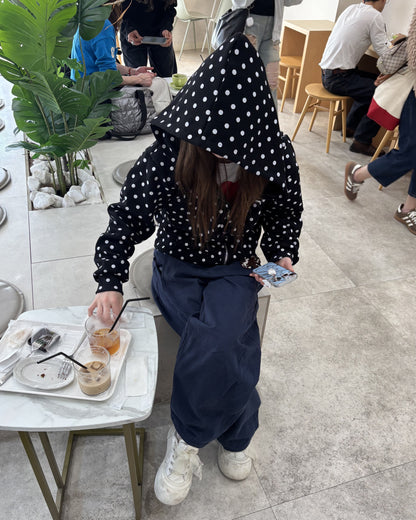 ワイドレッグネイビーパンツ AW1261