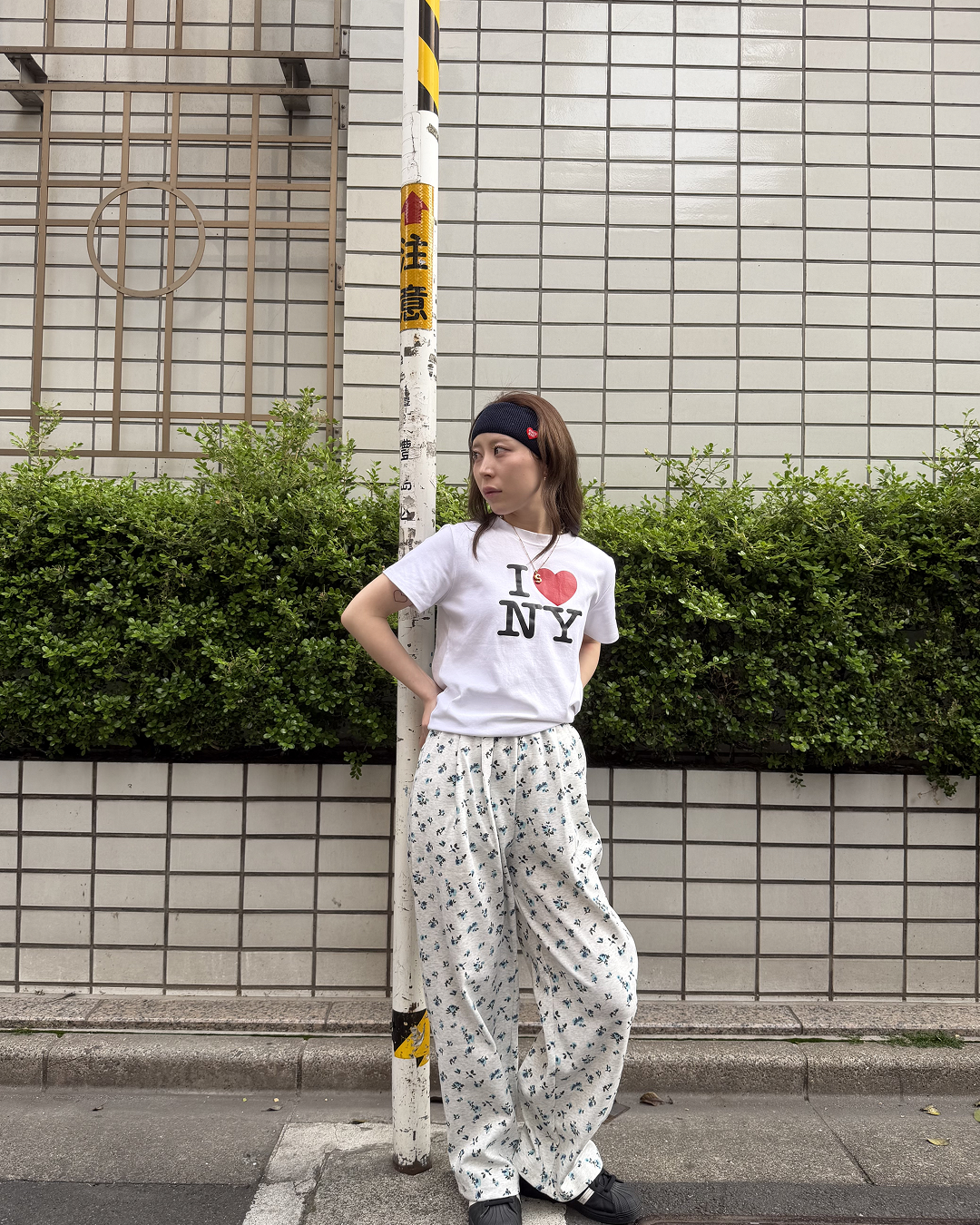 花柄ワイドスウェットパンツ AW1260 – YOLO（ヨロ）｜ファッション通販