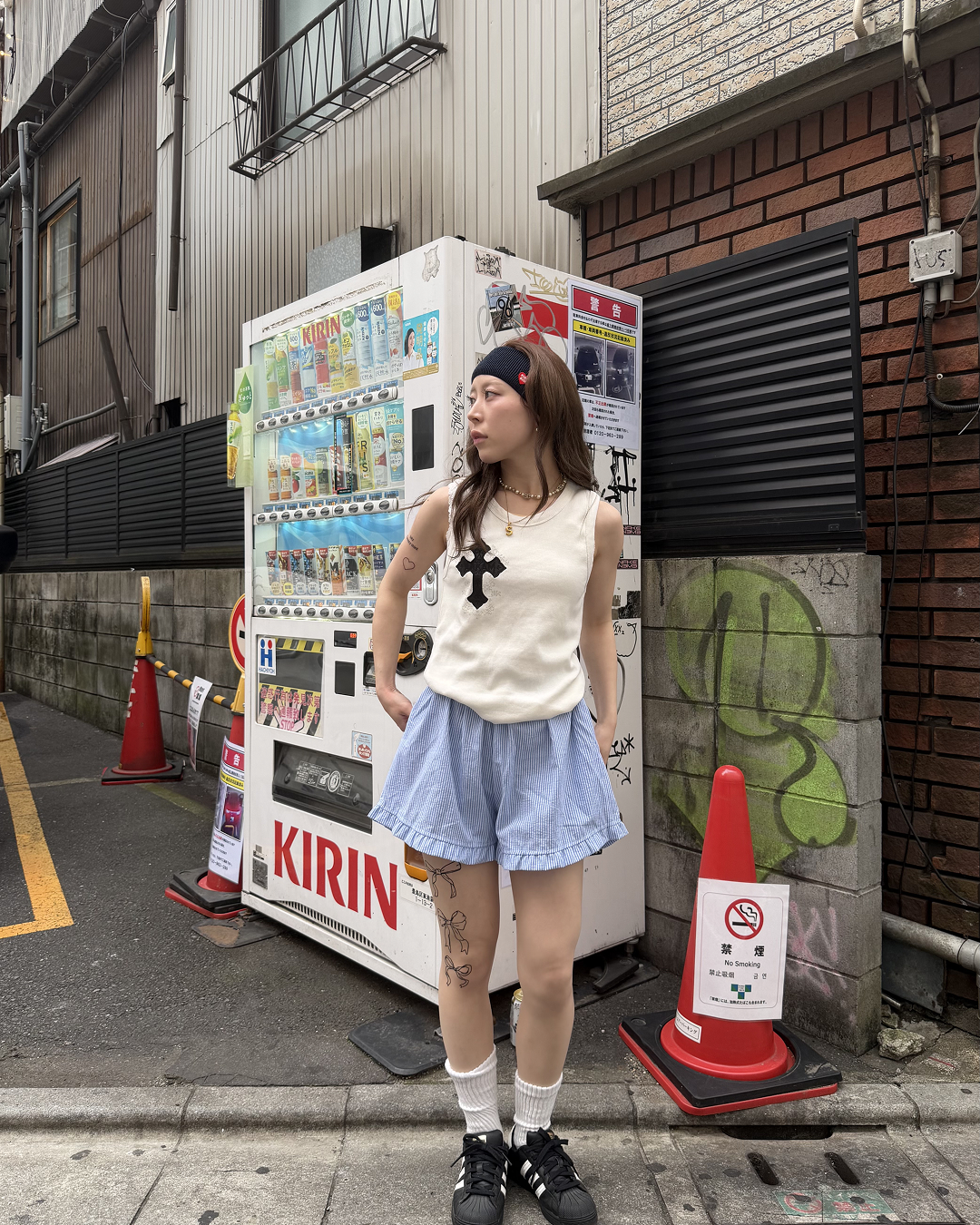 ストライプハイウエストストライプパンツ
AW1270