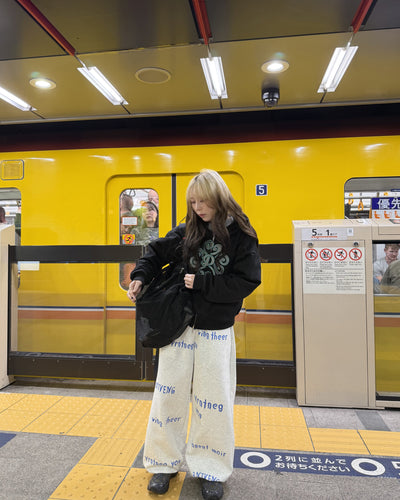 ウェストデザインプリントスウェットパンツ
AW3000