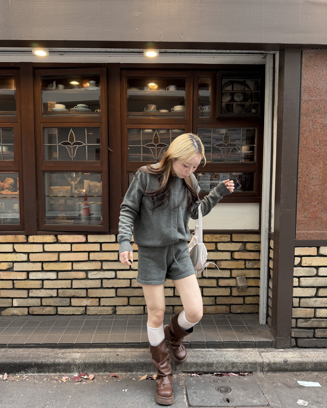 ソフトニットカーディガンセットアップ
AW3004