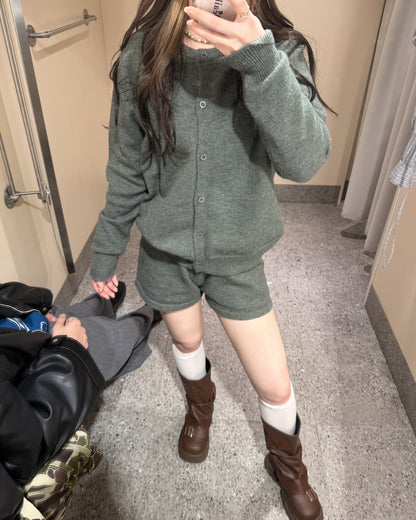 ソフトニットカーディガンセットアップ
AW3004