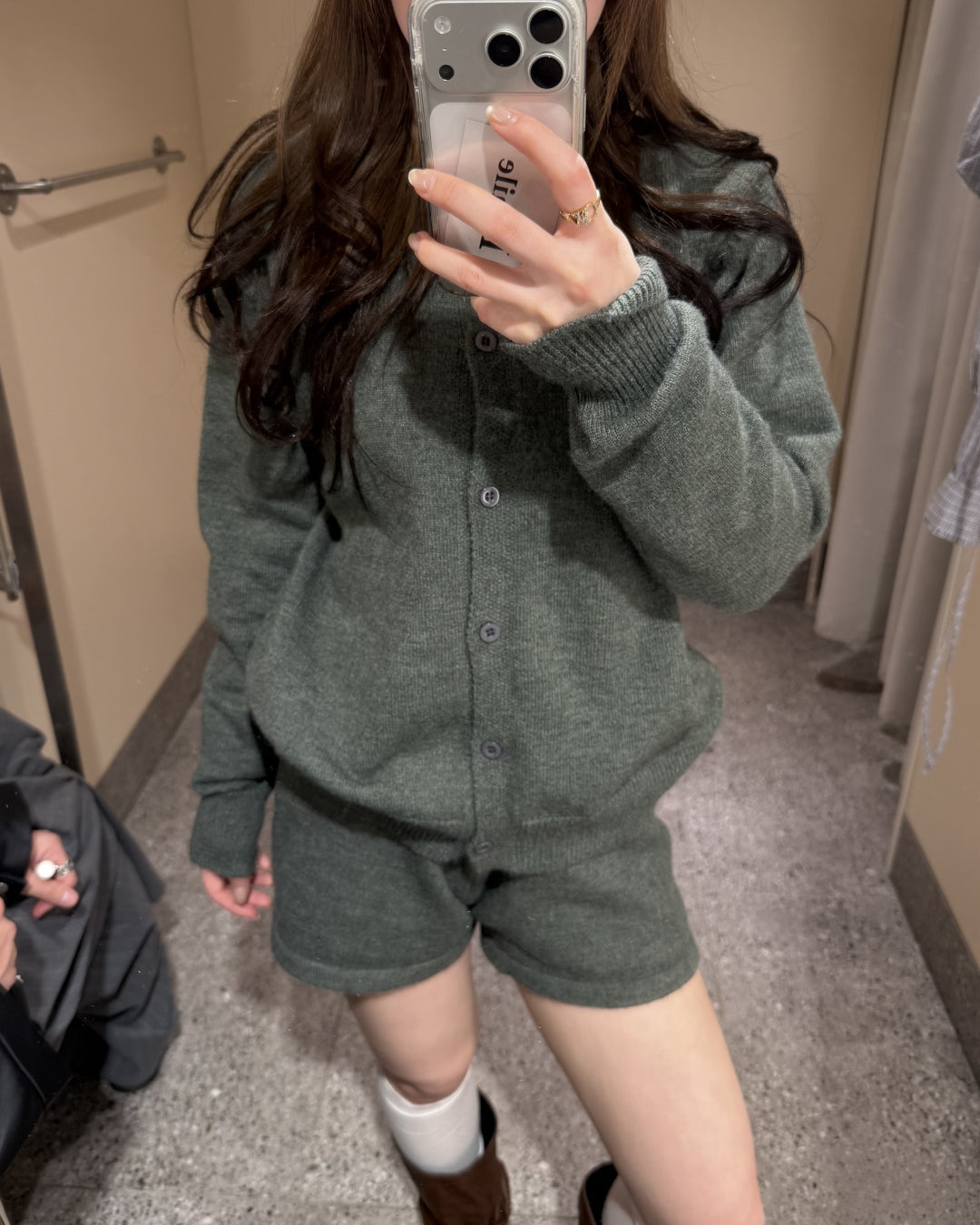 ソフトニットカーディガンセットアップ
AW3004