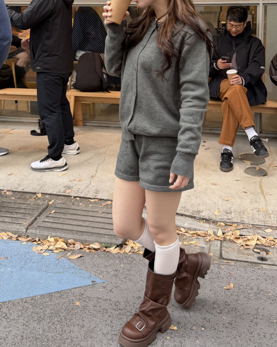 ソフトニットカーディガンセットアップ
AW3004