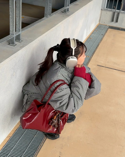 【11/25 19:00販売開始 オリジナル 即納】ギンガムチェックリバーシブルジャケット AY6000