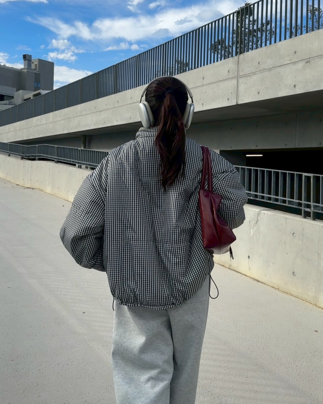 【11/25 19:00販売開始 オリジナル 即納】ギンガムチェックリバーシブルジャケット AY6000