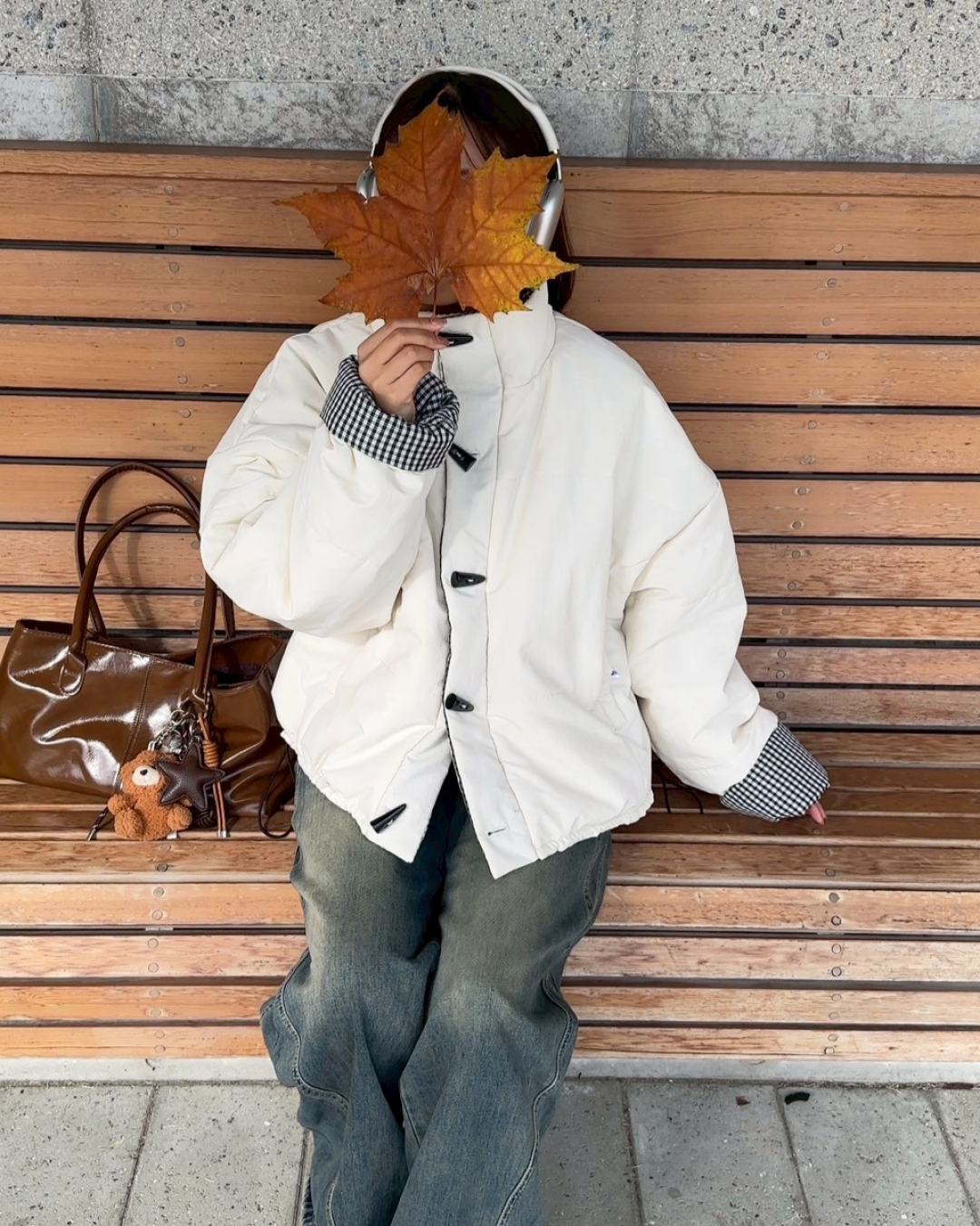 【11/25 19:00販売開始 オリジナル 即納】ギンガムチェックリバーシブルジャケット AY6000