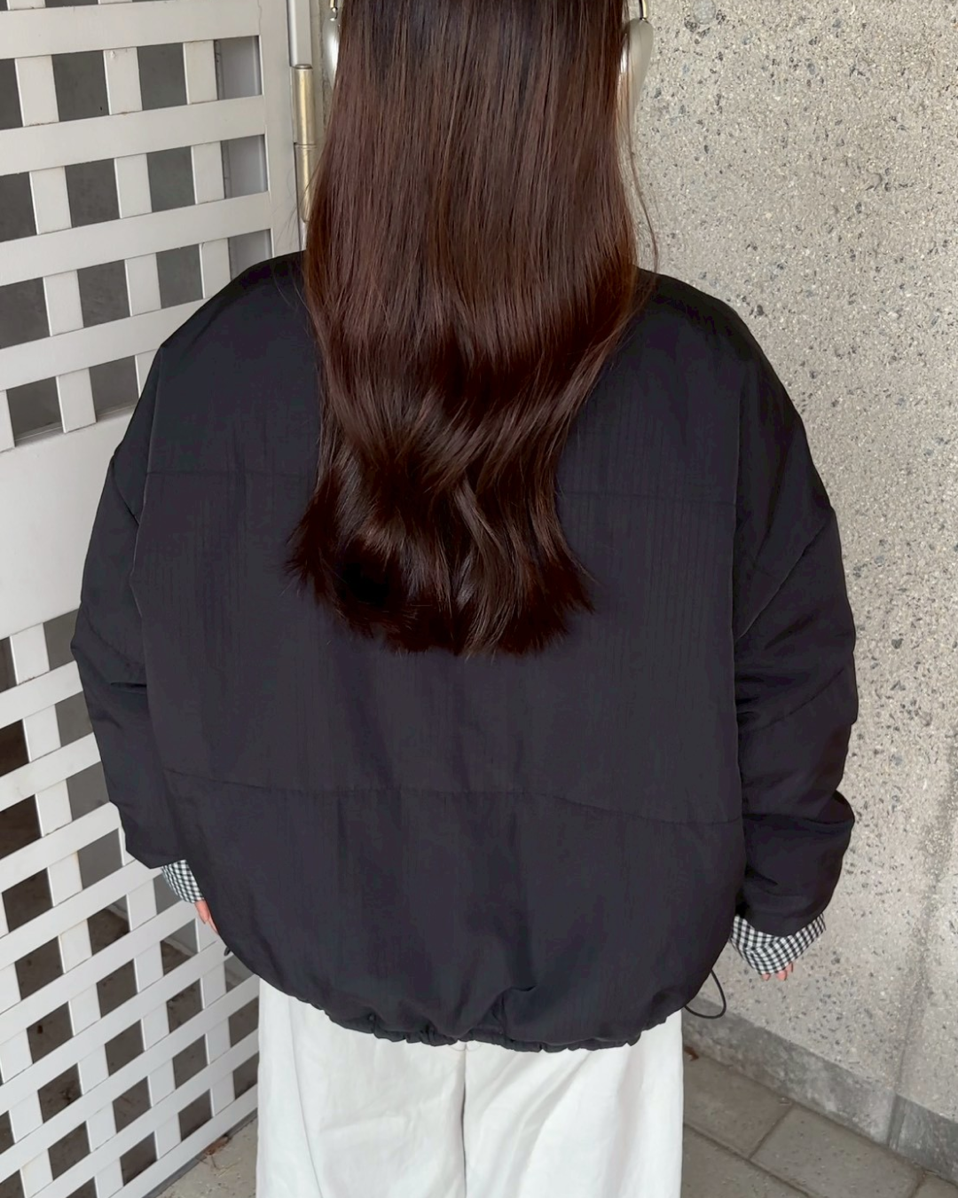 【11/25 19:00販売開始 オリジナル 即納】ギンガムチェックリバーシブルジャケット AY6000