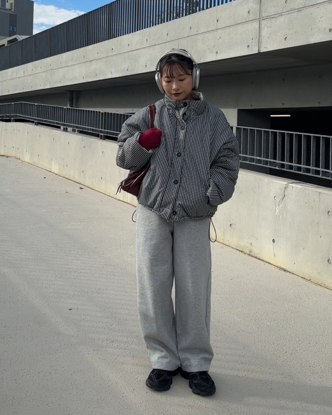 【11/25 19:00販売開始 オリジナル 即納】ギンガムチェックリバーシブルジャケット AY6000