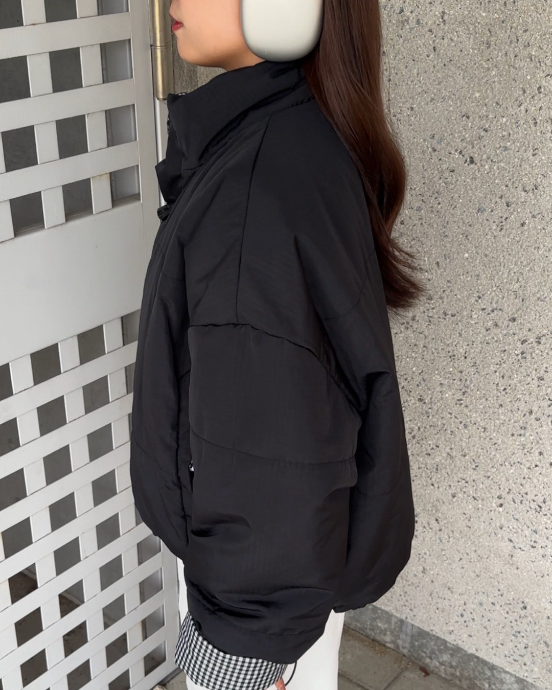 【11/25 19:00販売開始 オリジナル 即納】ギンガムチェックリバーシブルジャケット AY6000