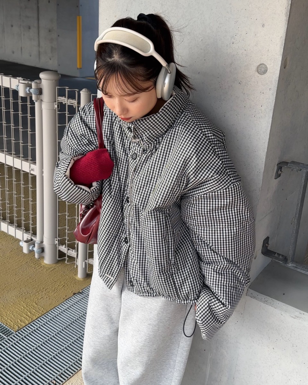 【11/25 19:00販売開始 オリジナル 即納】ギンガムチェックリバーシブルジャケット AY6000