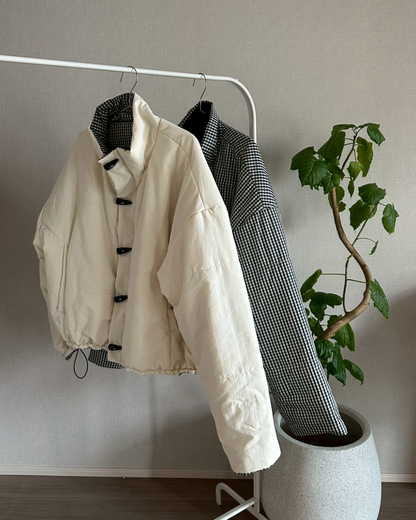 【11/25 19:00販売開始 オリジナル 即納】ギンガムチェックリバーシブルジャケット AY6000