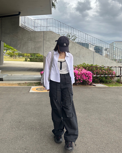ラフコットンショートシャツ AY0657