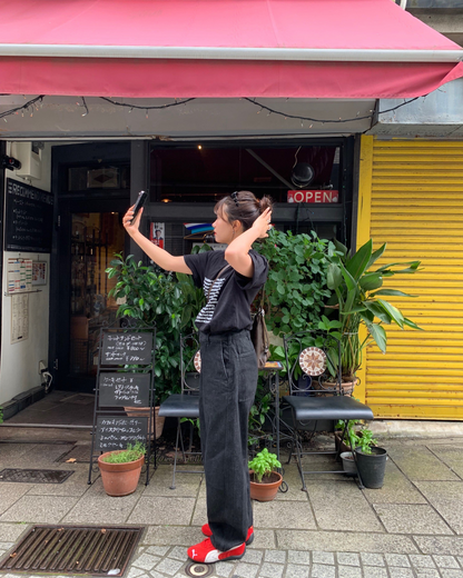 レタリングビッグTシャツ AY0658